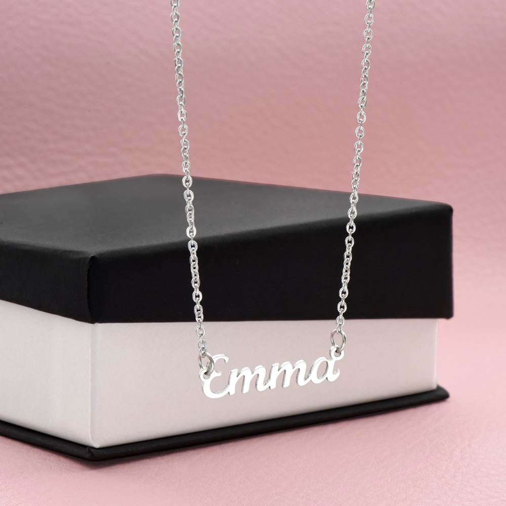 To My Favorite Player Custom Name Necklace