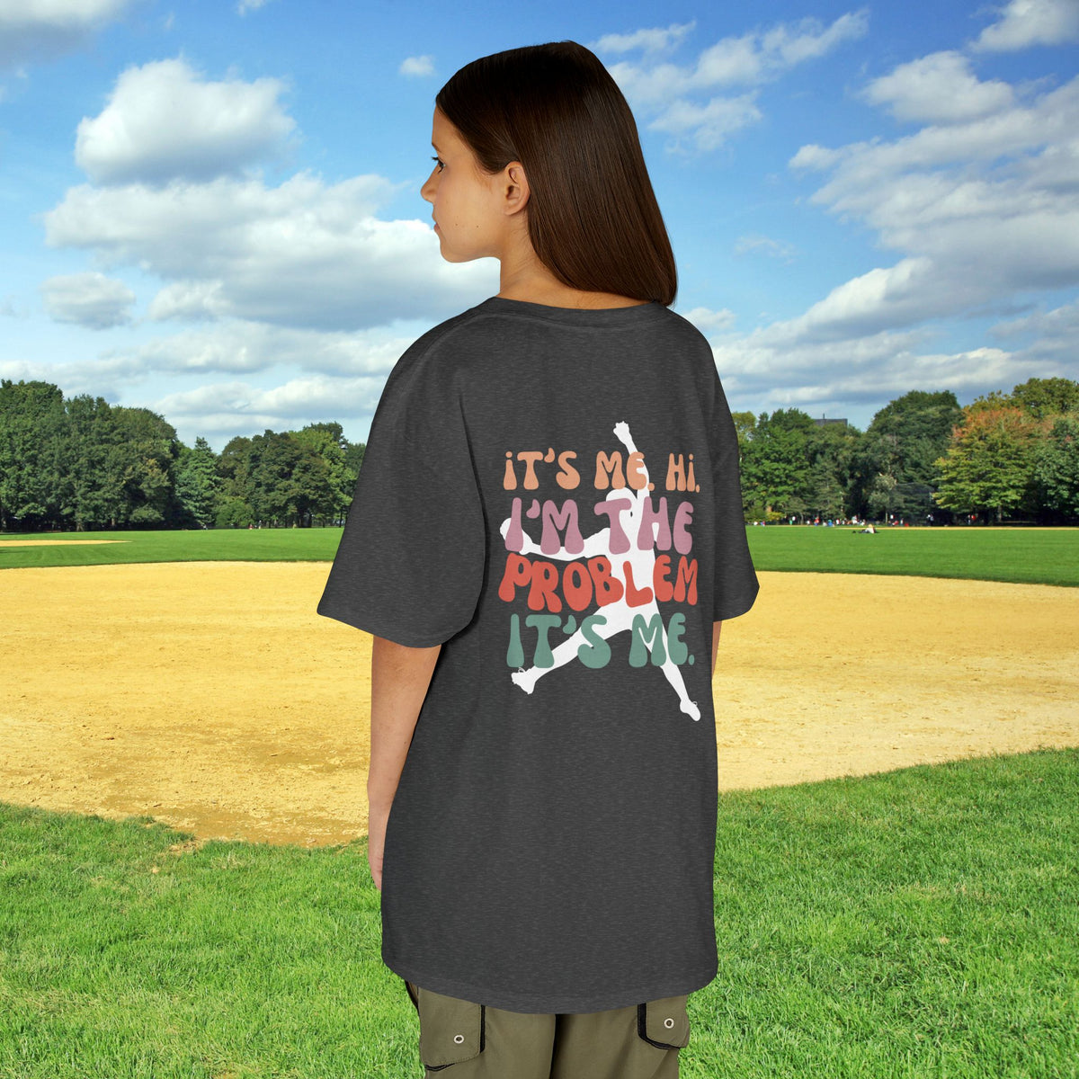 I'm the Problem - Pitcher  - Front & Back Tee