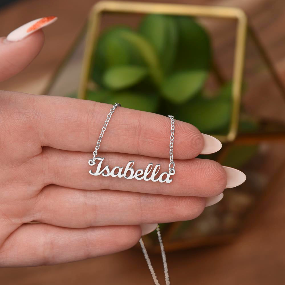 To My Favorite Player Custom Name Necklace