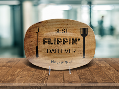 Best Flippin' Dad Ever Platter