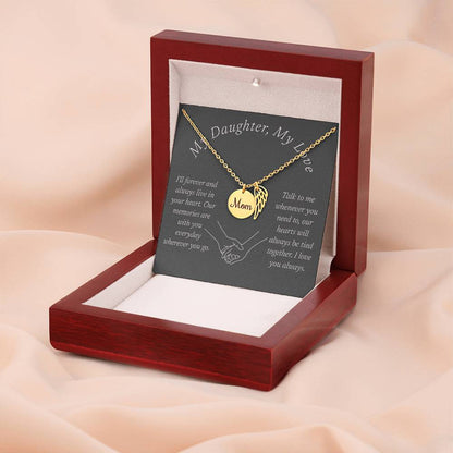 Memorial Necklace, Remembrance Necklace w/ Angel Wing Charm For Her