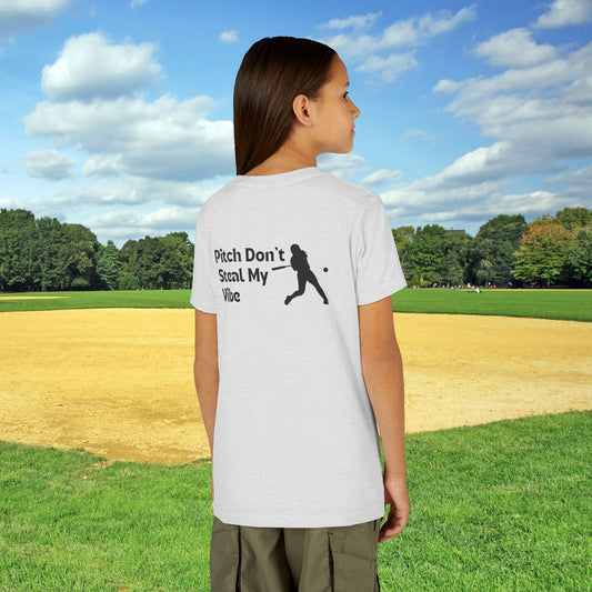 Pitch Don't Steal My Vibe - Batter - Front & Back Design