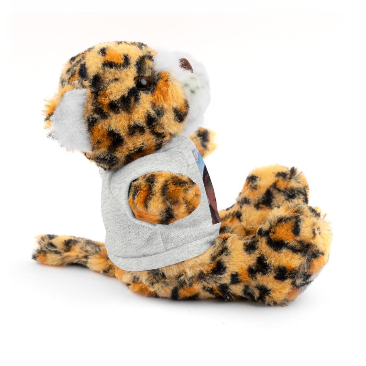 Your Custom Photo on Stuffed Animal with Tee