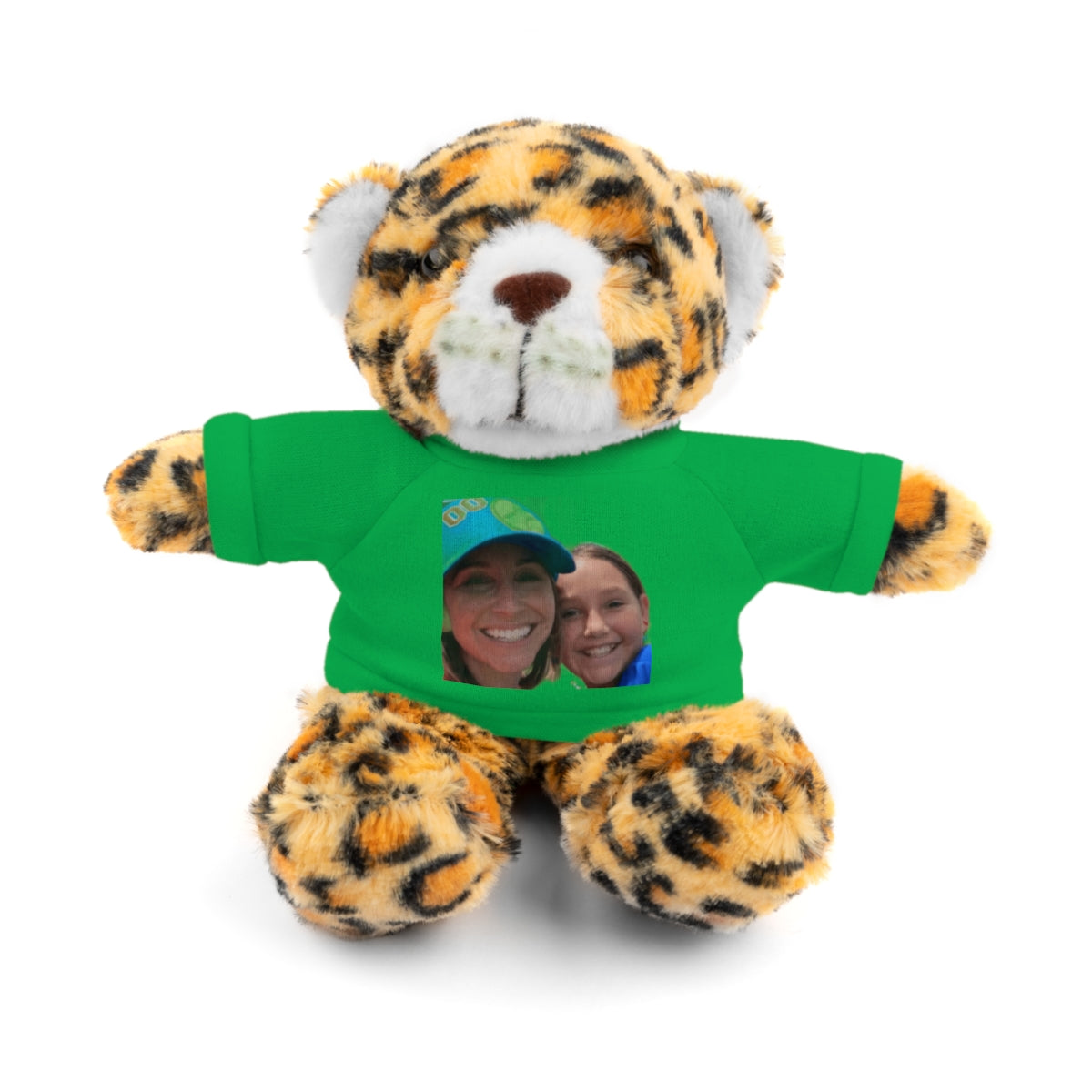 Your Custom Photo on Stuffed Animal with Tee