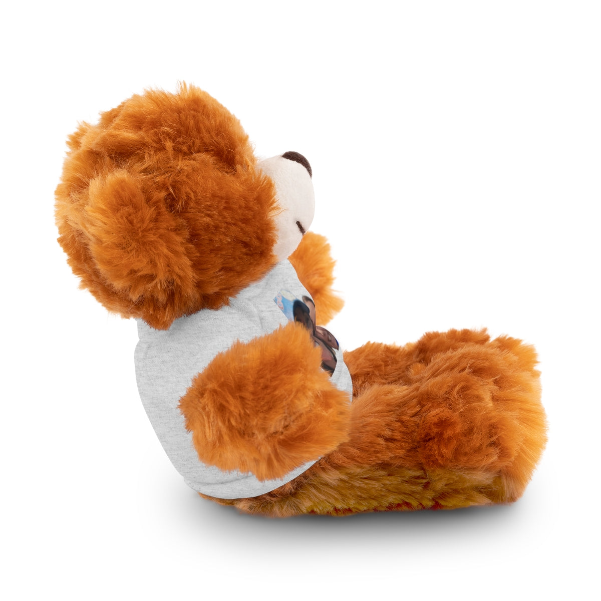 Your Custom Photo on Stuffed Animal with Tee