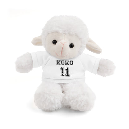 🧸 Personalized Plush Stuffed Animal with Custom Tee