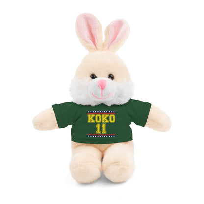🧸 Personalized Plush Stuffed Animal with Custom Tee