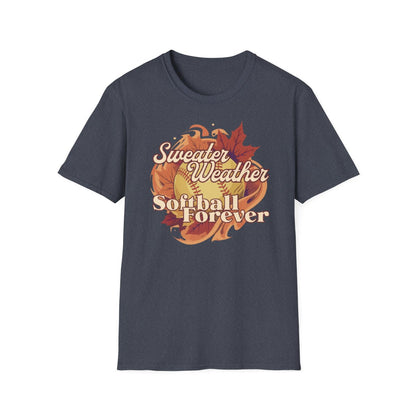 Sweater Weather Fall Graphic Womens Tee